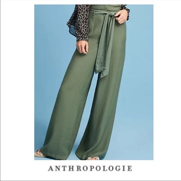 Anthropologie Pants - Anthropologie Maeve Claire Wide High Waist Pants